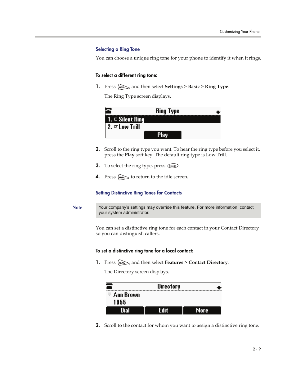 Polycom SoundStation IP 6000 User Manual | Page 29 / 86