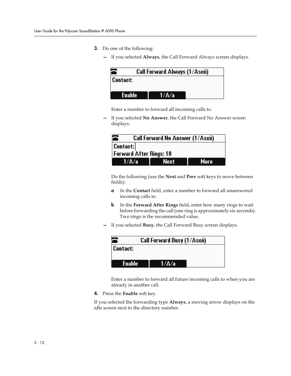 Polycom SoundStation IP 6000 User Manual | Page 58 / 86