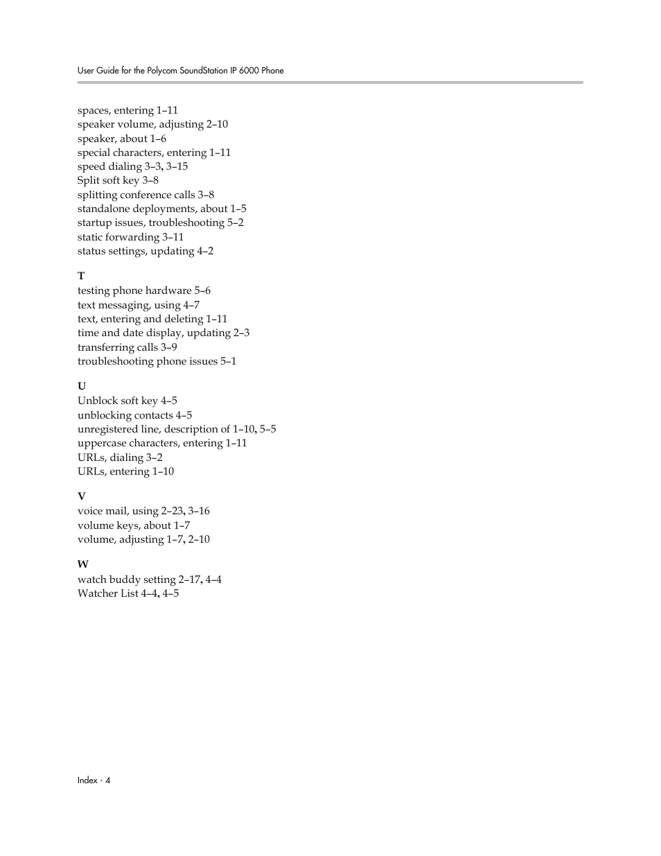 Polycom SoundStation IP 6000 User Manual | Page 86 / 86