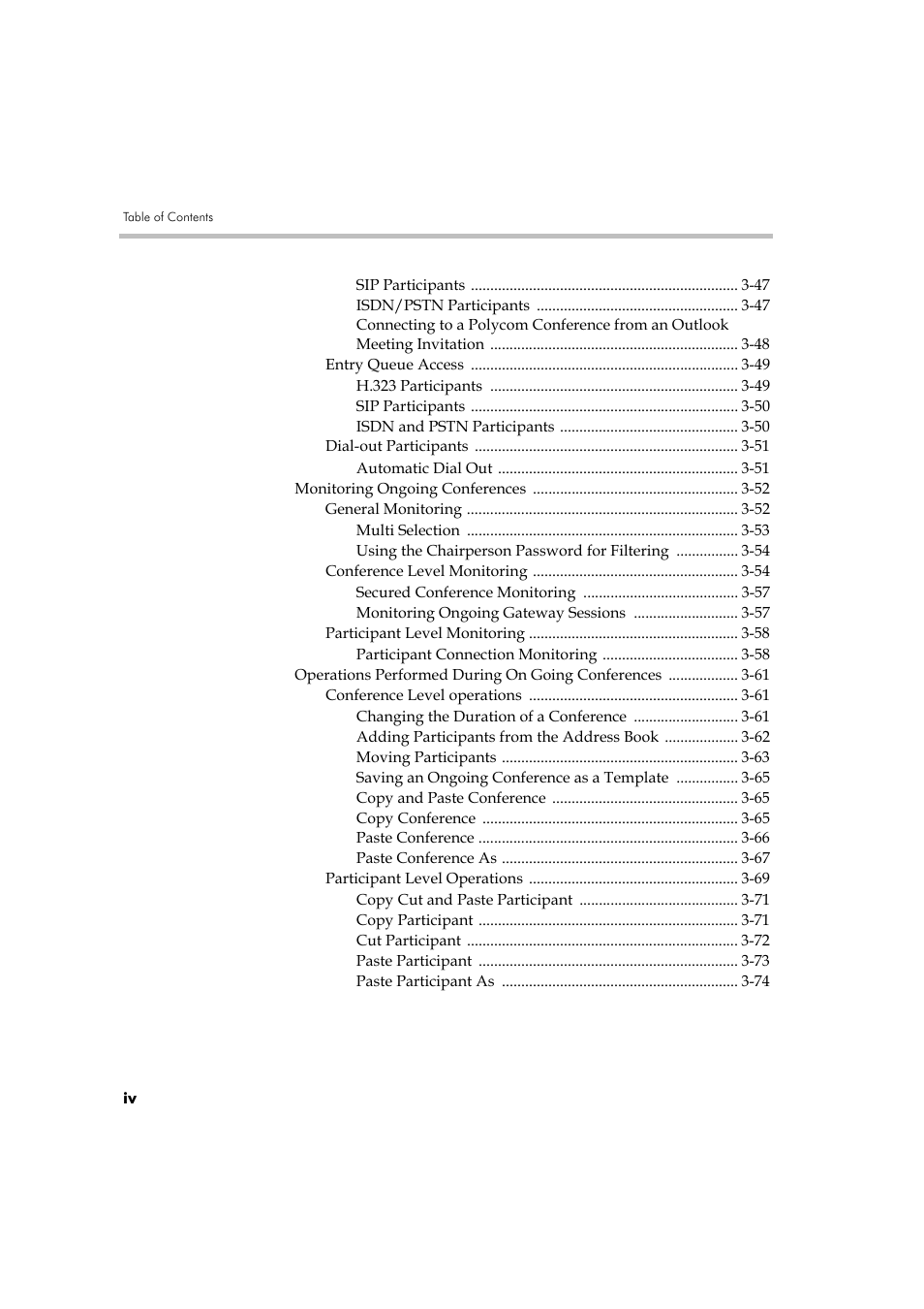 Polycom DOC2585A User Manual | Page 8 / 160
