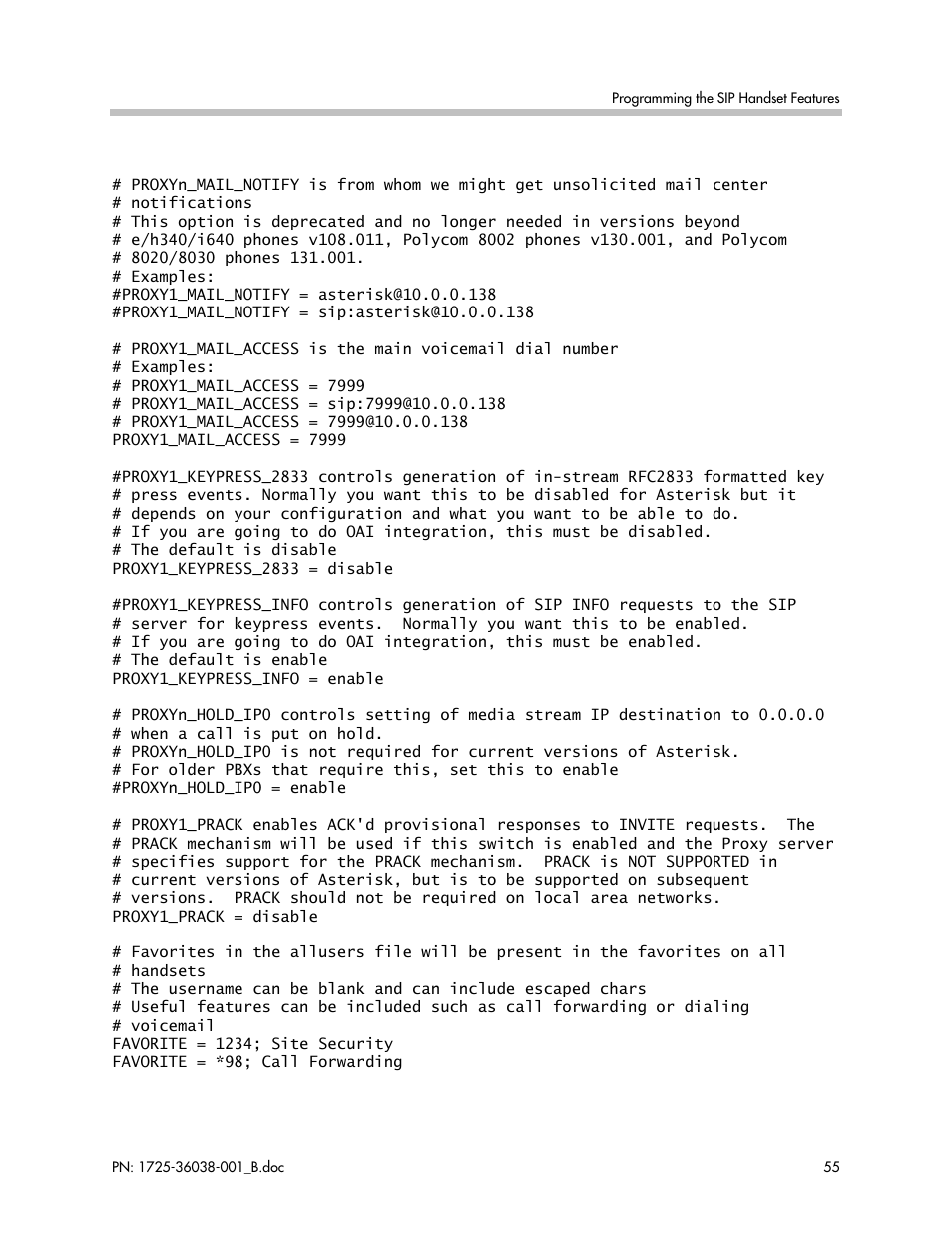 Polycom SpectraLink 1725-36038-001 User Manual | Page 55 / 101