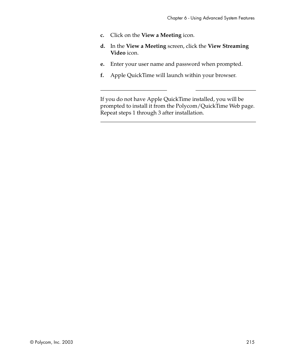Polycom Webcam User Manual | Page 217 / 356
