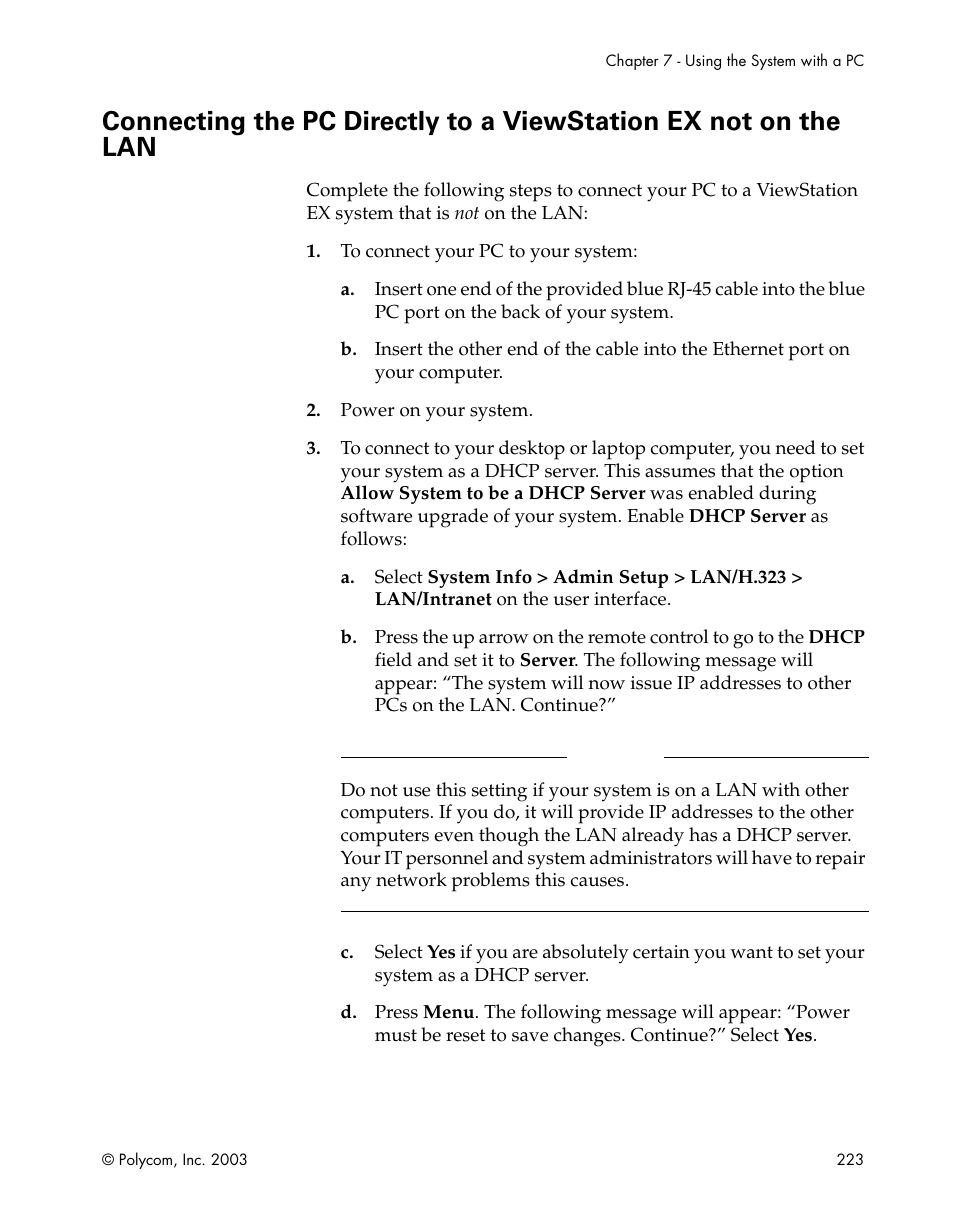 Polycom Webcam User Manual | Page 225 / 356