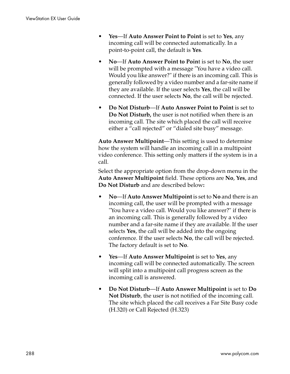 Polycom Webcam User Manual | Page 290 / 356