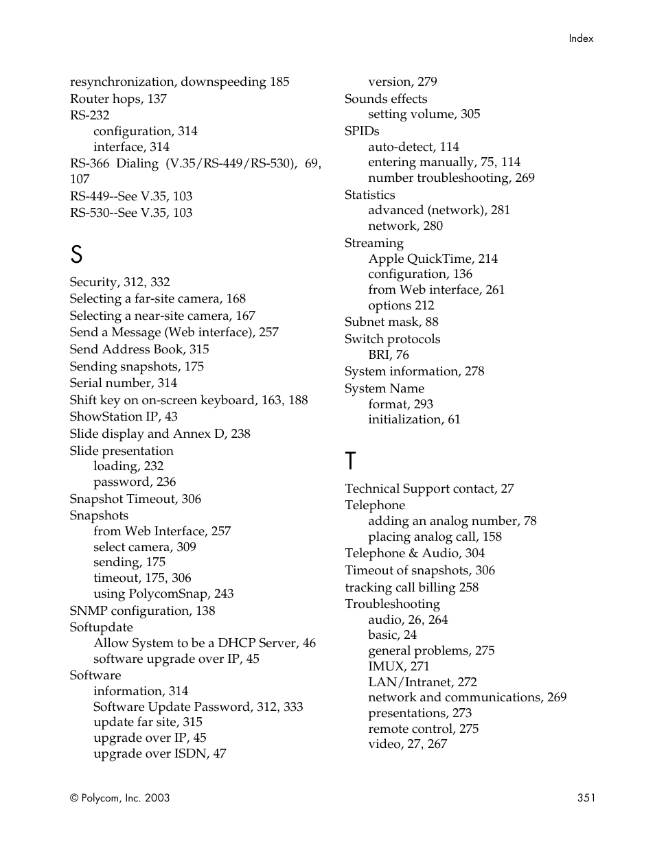 Polycom Webcam User Manual | Page 353 / 356