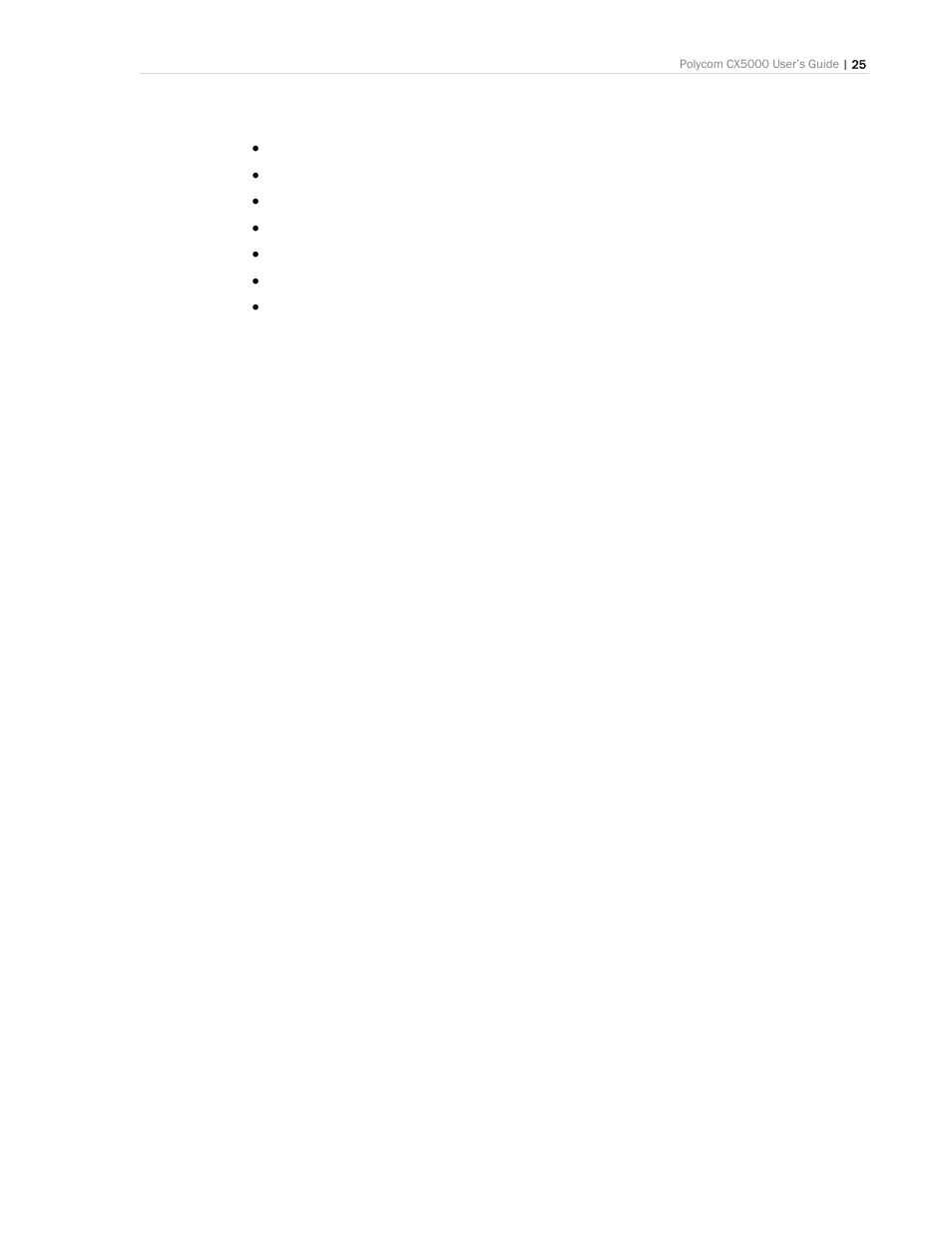 Polycom CX5000 User Manual | Page 25 / 25