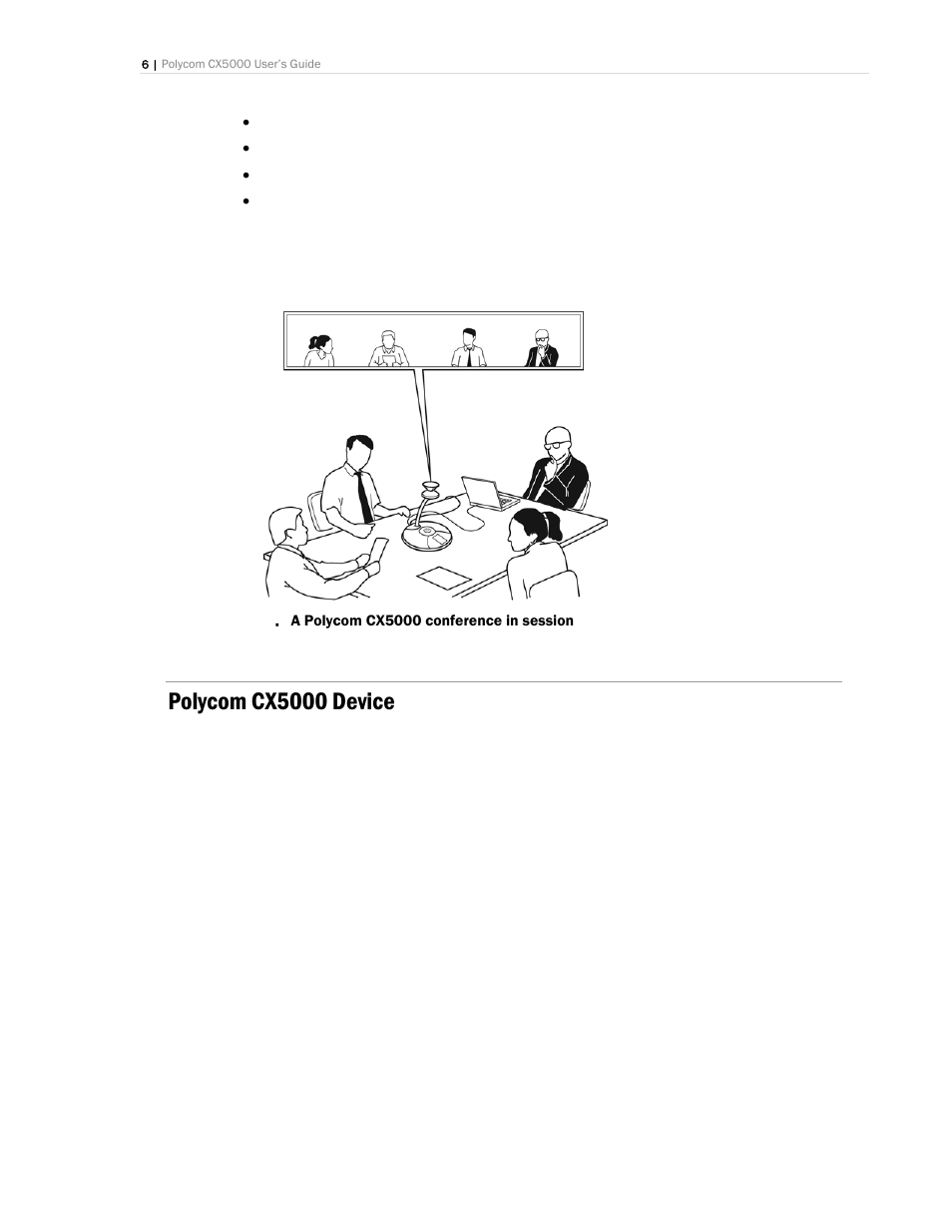 Polycom cx5000 device | Polycom CX5000 User Manual | Page 6 / 25