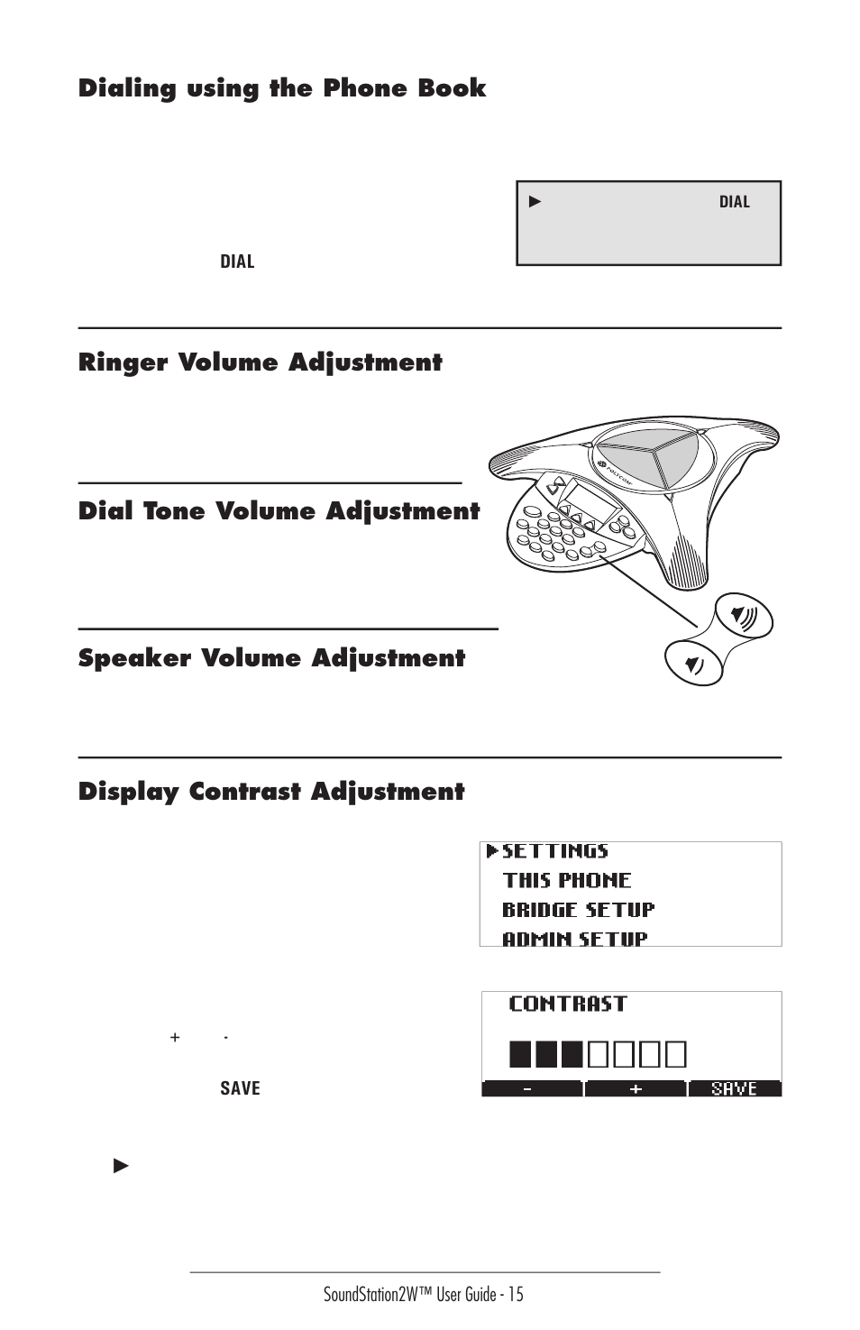 Polycom 2W User Manual | Page 15 / 42