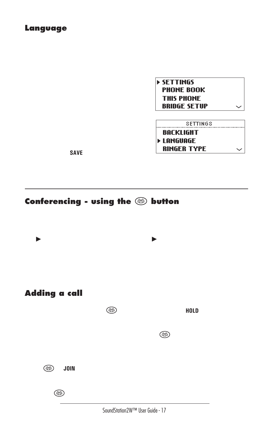 Polycom 2W User Manual | Page 17 / 42