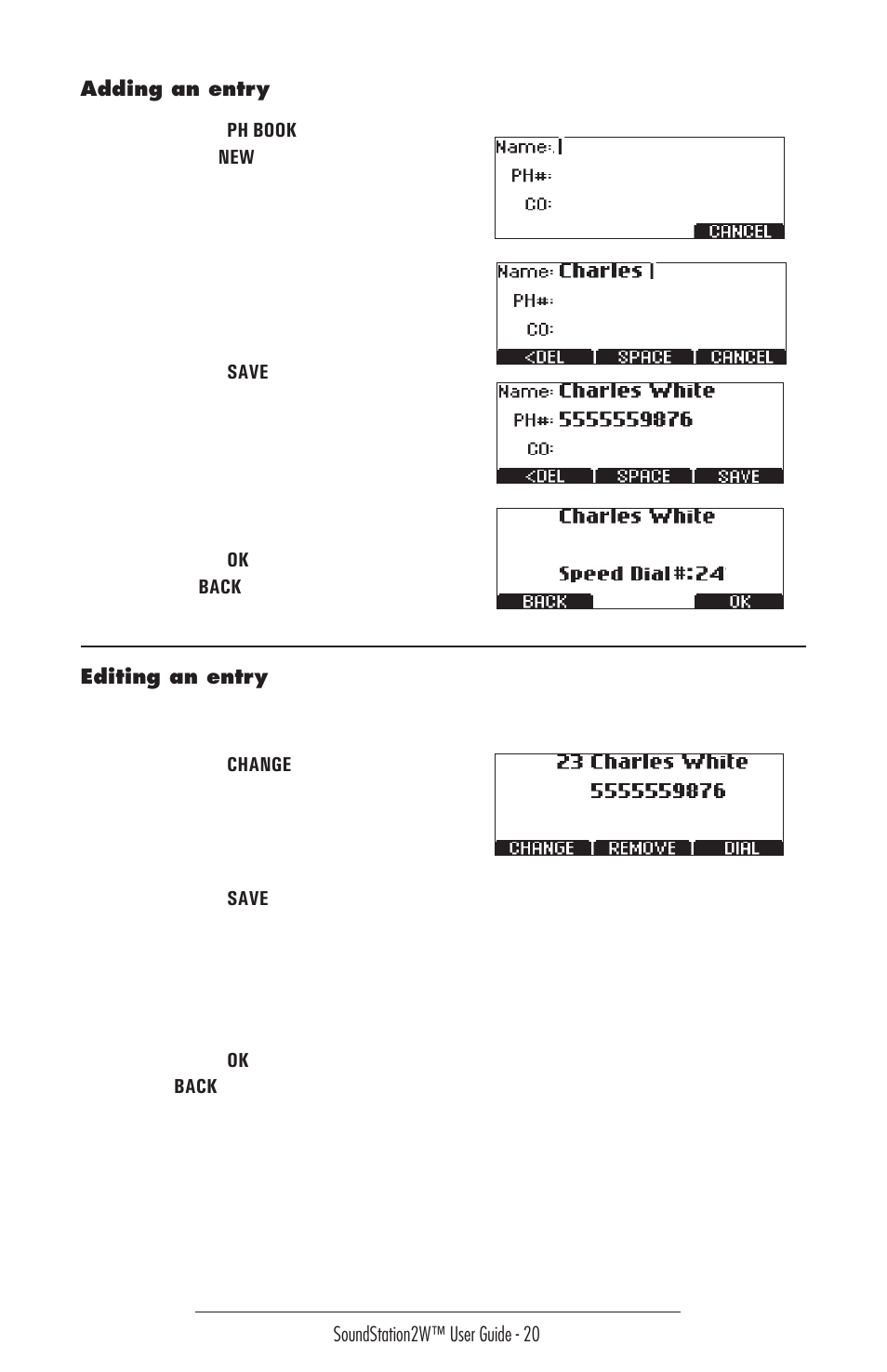 Polycom 2W User Manual | Page 20 / 42