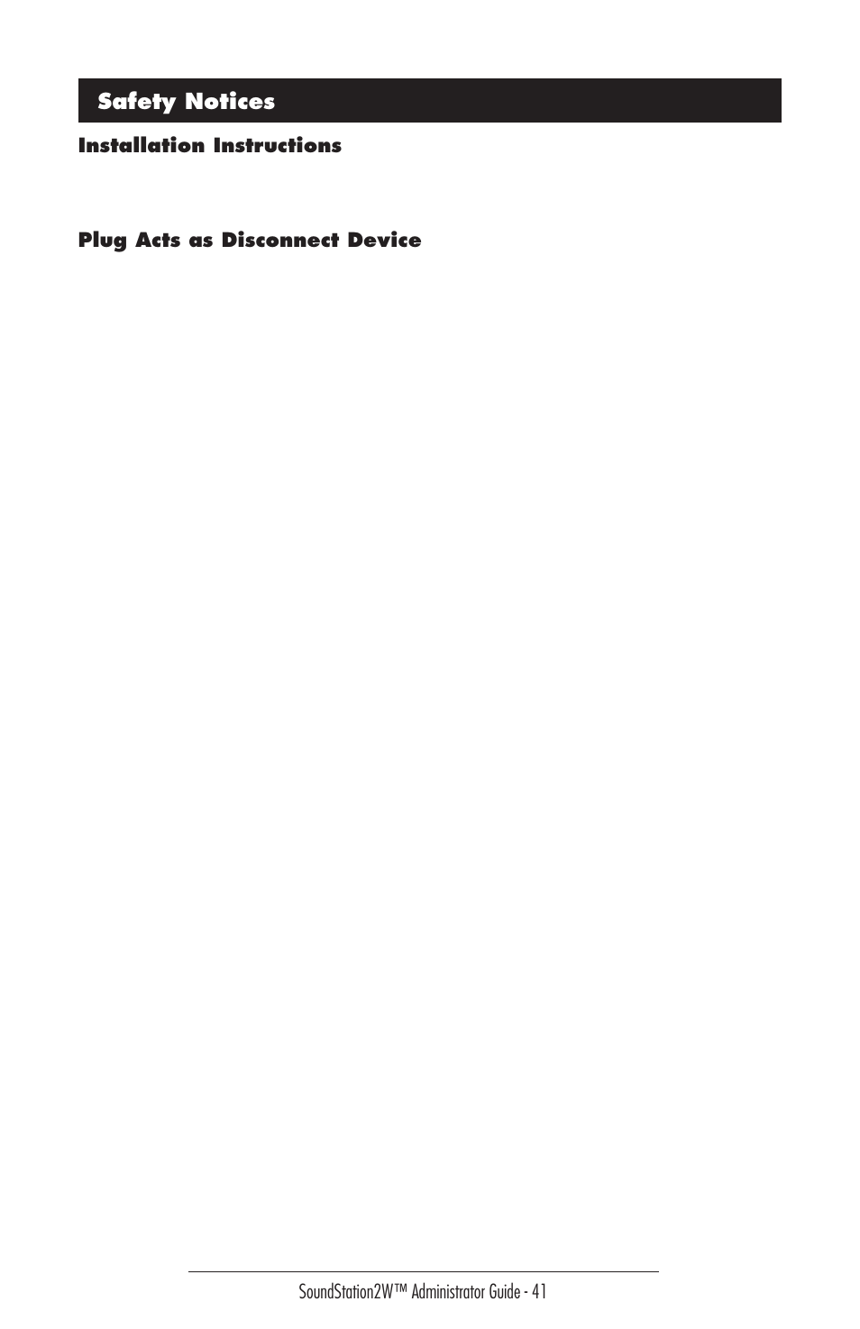 Polycom 2W User Manual | Page 41 / 42