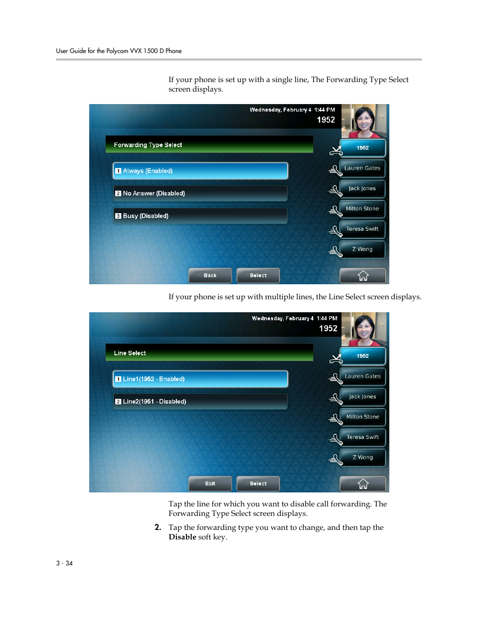 Polycom VVX 1500 D User Manual | Page 144 / 210