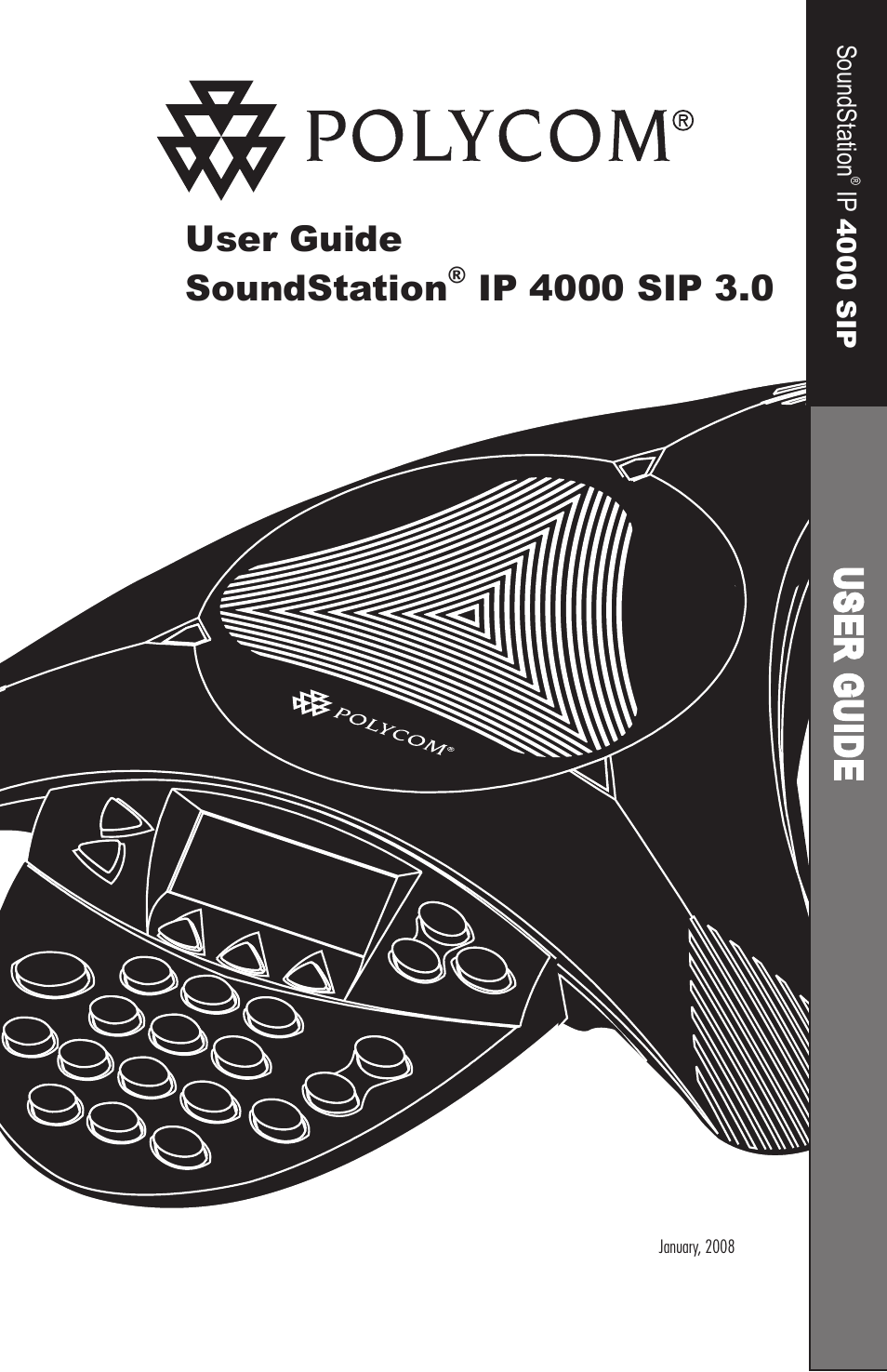 Polycom SoundStation IP 4000 SIP User Manual | 25 pages