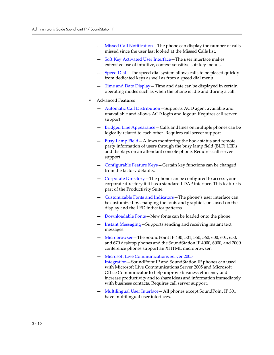 Polycom SIP 3.1 User Manual | Page 28 / 347