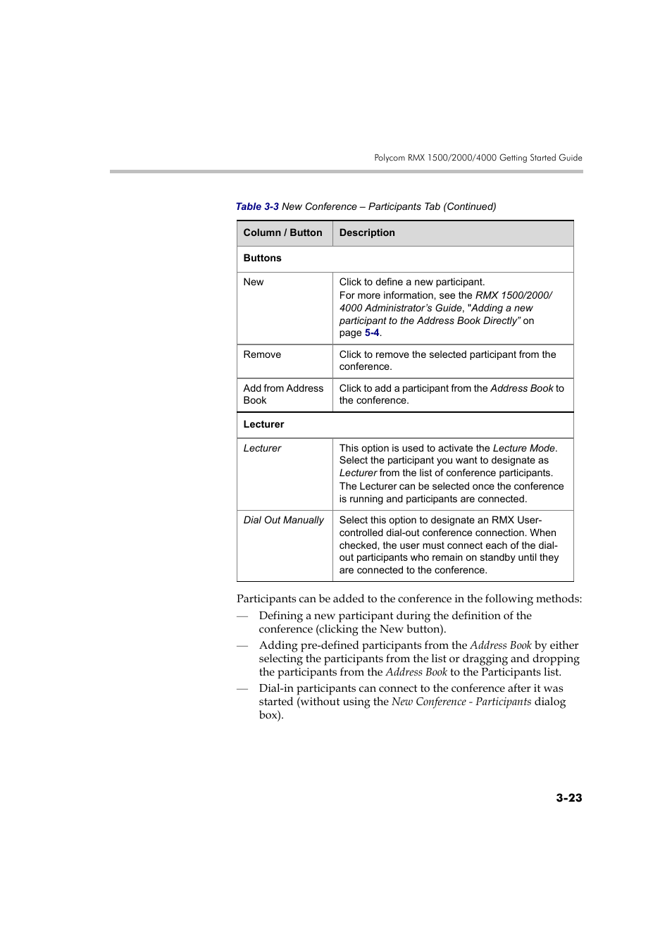 Polycom RMX DOC2560B User Manual | Page 101 / 188