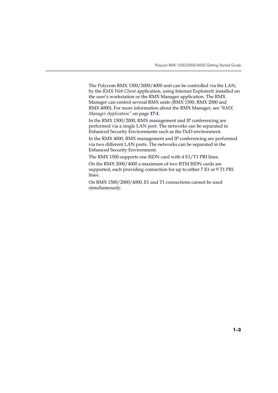 Polycom RMX DOC2560B User Manual | Page 13 / 188