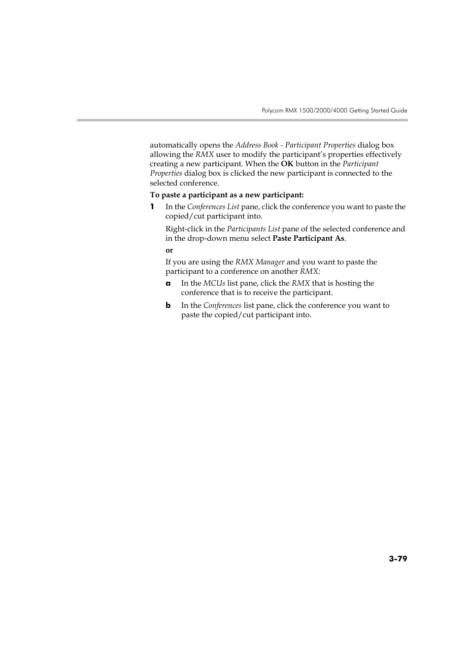 Polycom RMX DOC2560B User Manual | Page 157 / 188