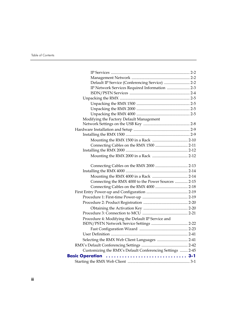 Polycom RMX DOC2560B User Manual | Page 6 / 188