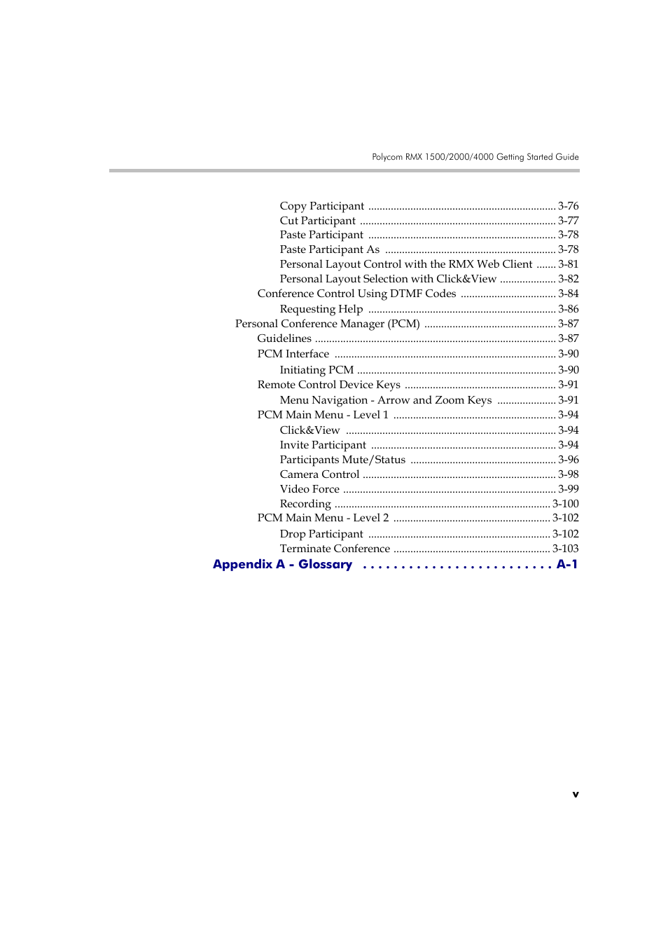 Polycom RMX DOC2560B User Manual | Page 9 / 188