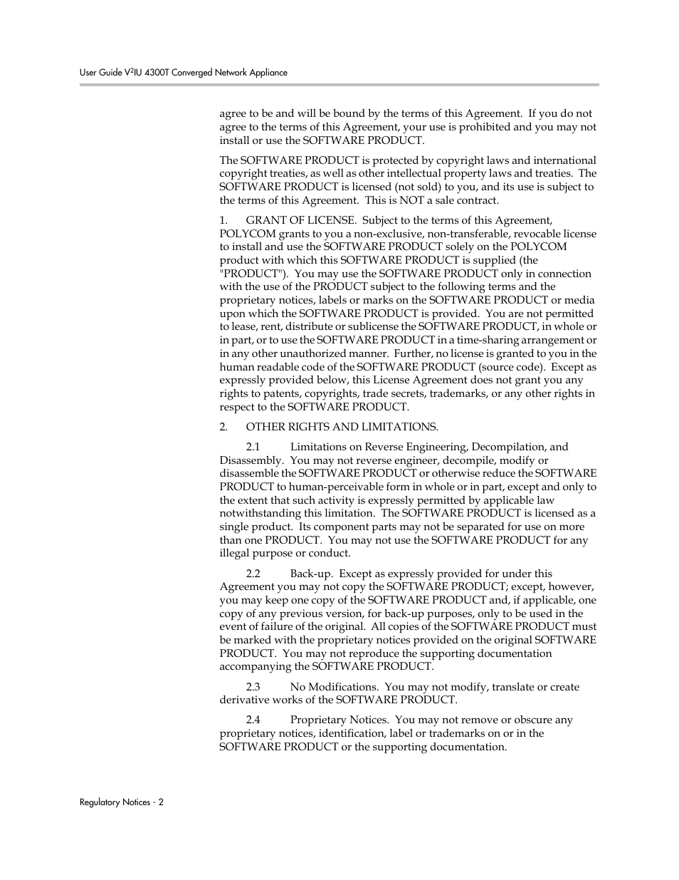 Polycom 4300T User Manual | Page 106 / 118