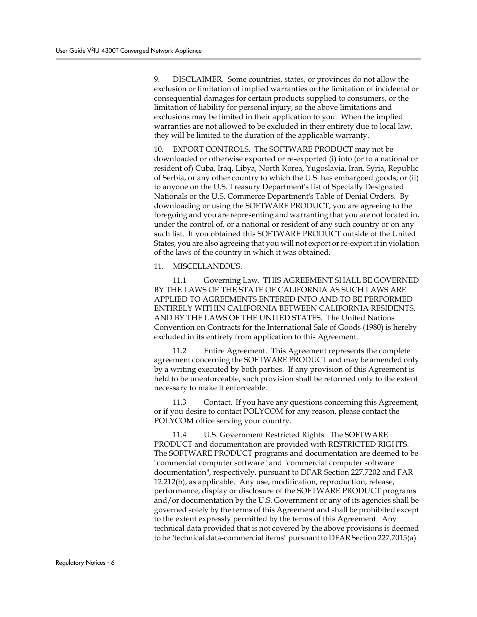 Polycom 4300T User Manual | Page 110 / 118