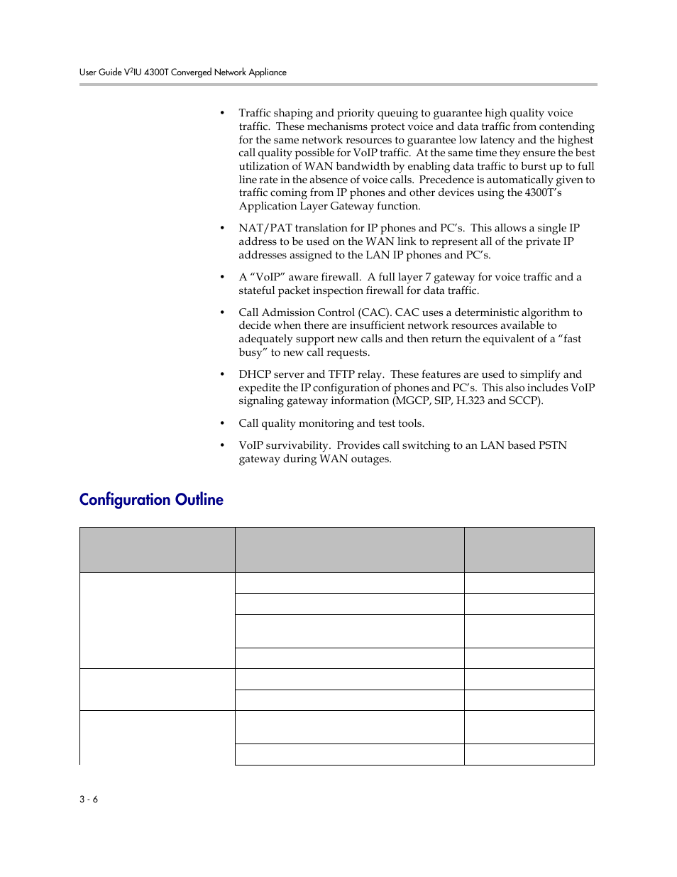 Configuration outline, Configuration outline –6 | Polycom 4300T User Manual | Page 24 / 118