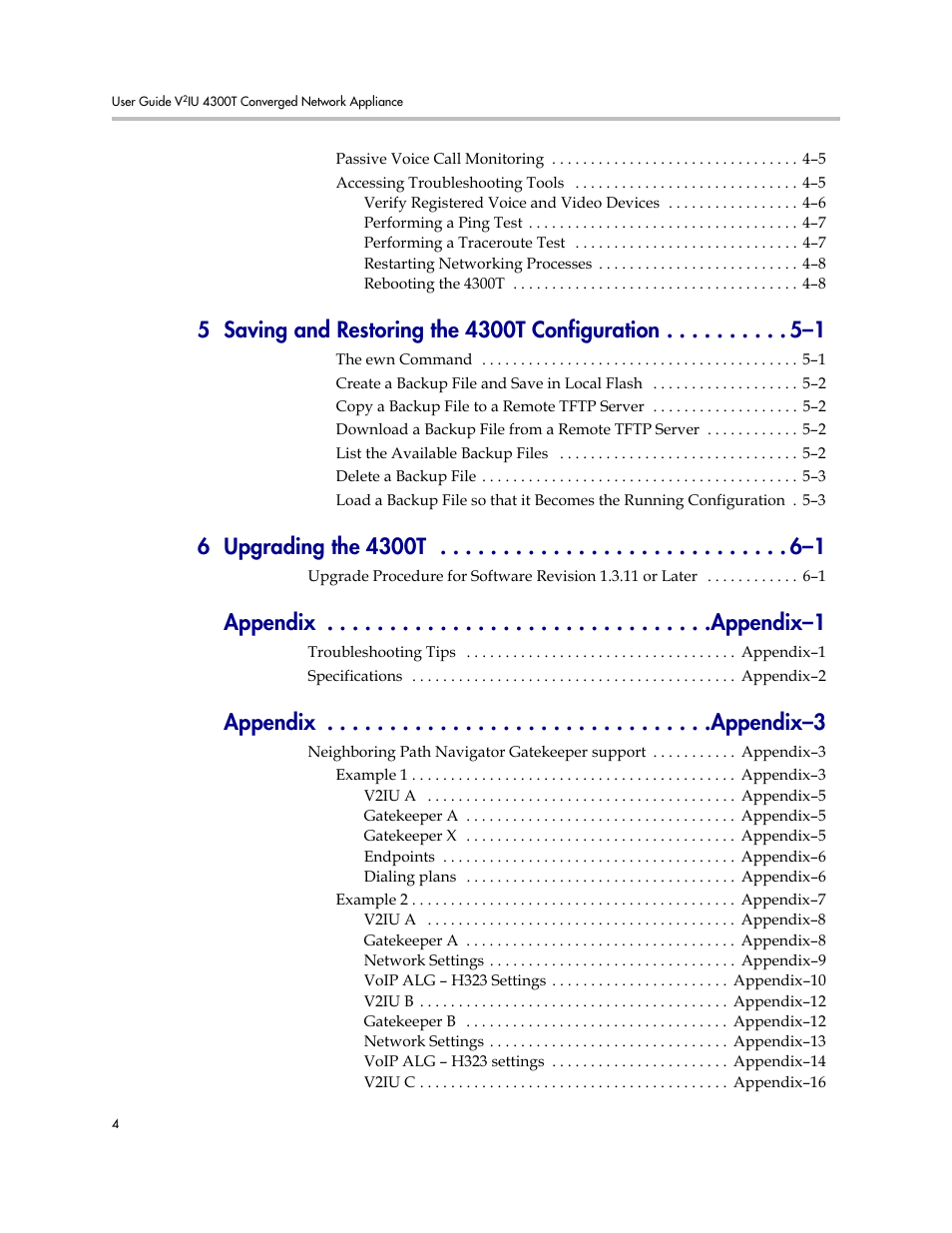 Polycom 4300T User Manual | Page 6 / 118