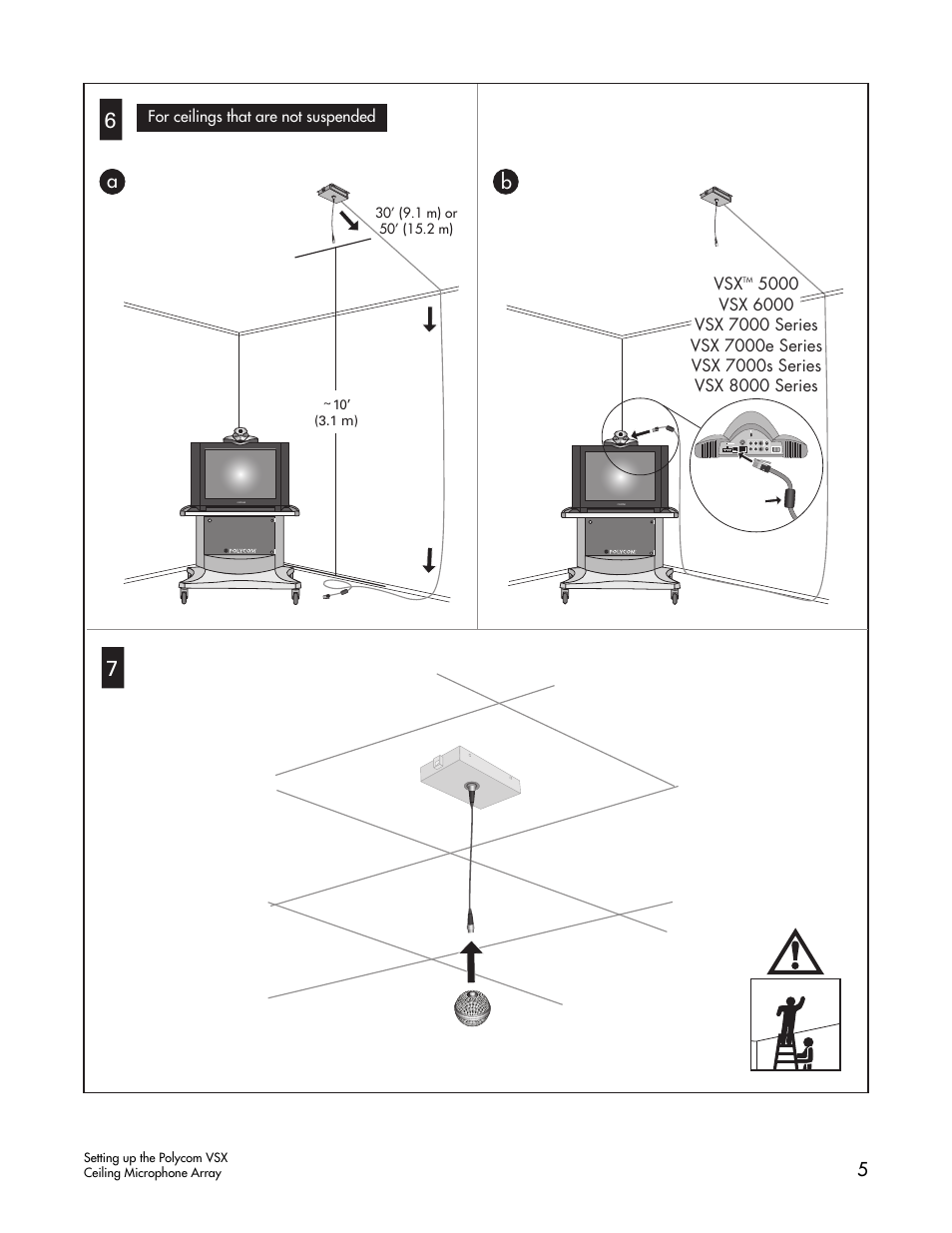 Aa b | Polycom VSXTM 5000 User Manual | Page 5 / 6