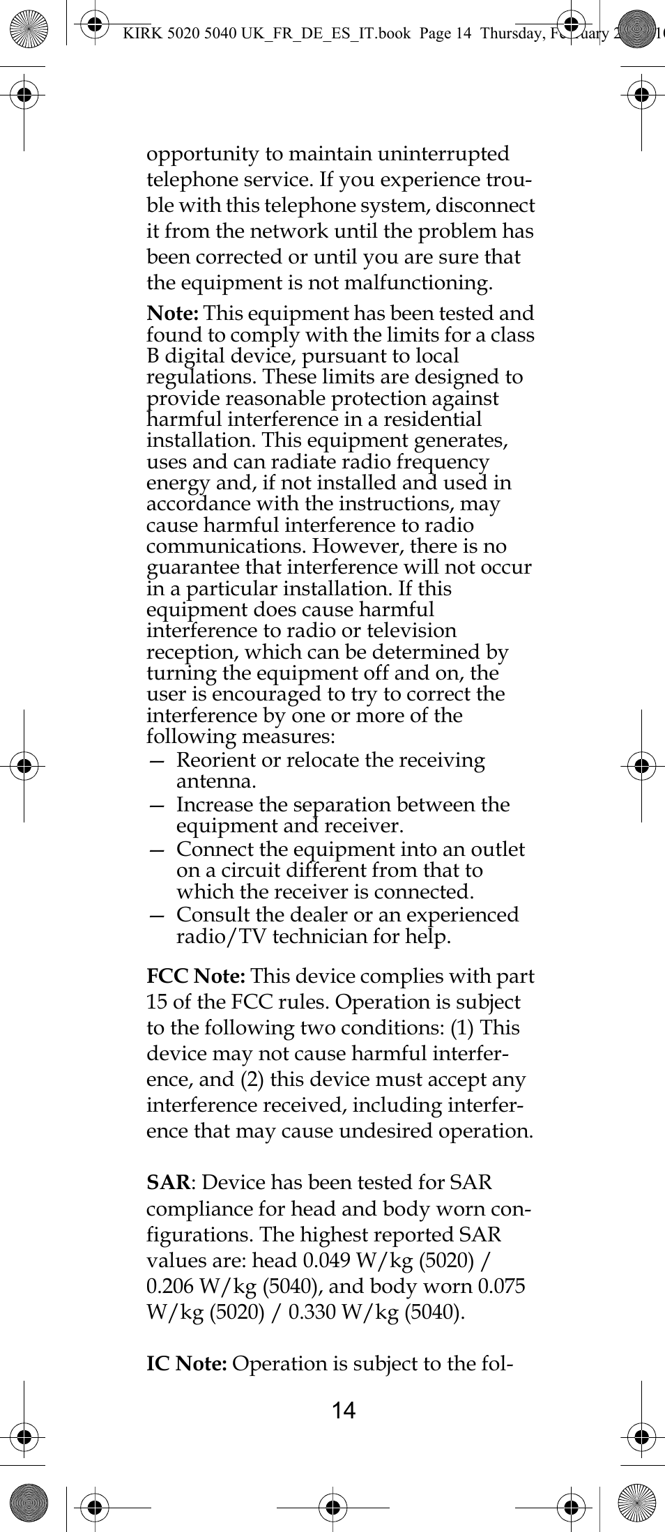 Polycom KIRK 14171914-HD User Manual | Page 14 / 76