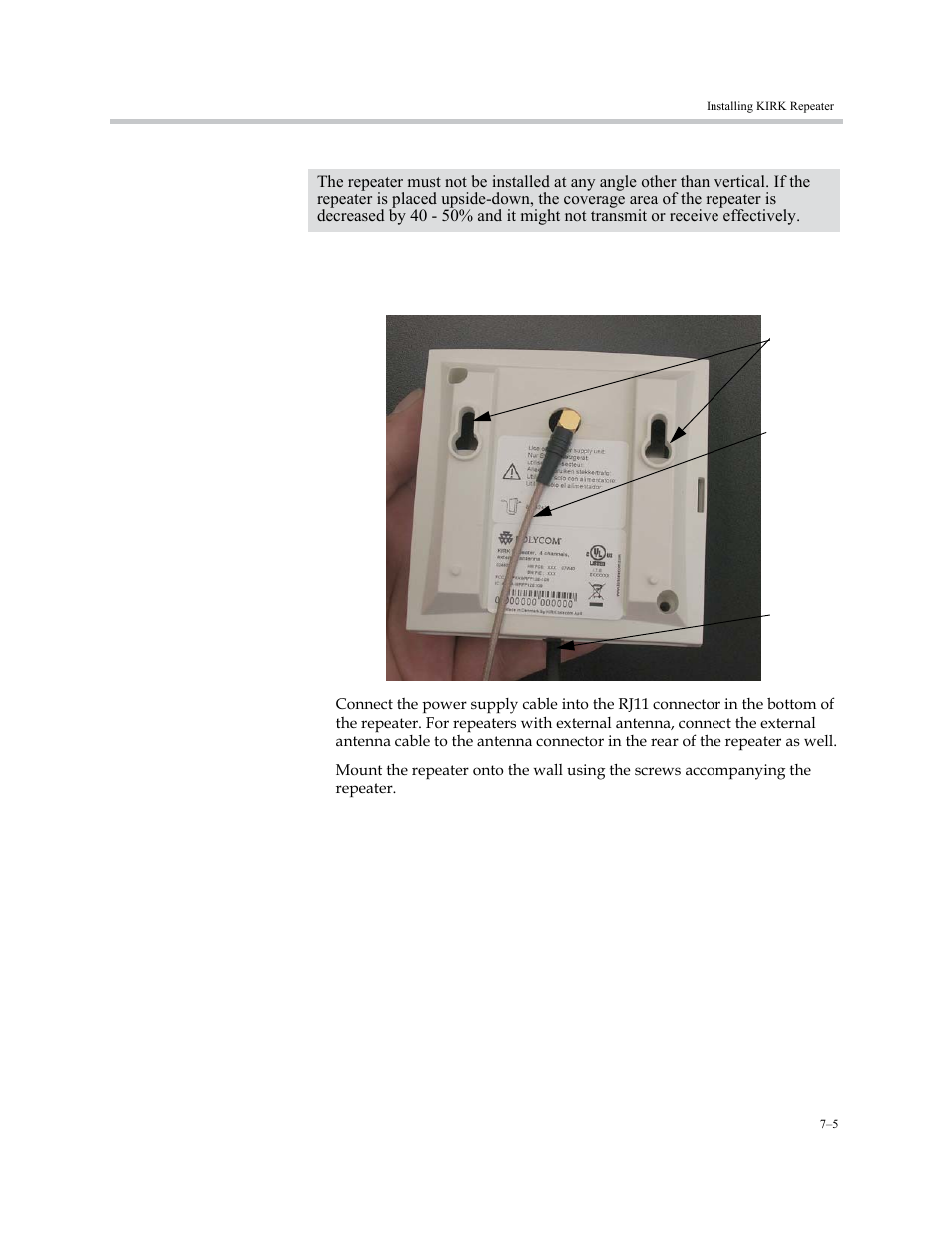 Polycom KIRK KWS6000 User Manual | Page 61 / 202