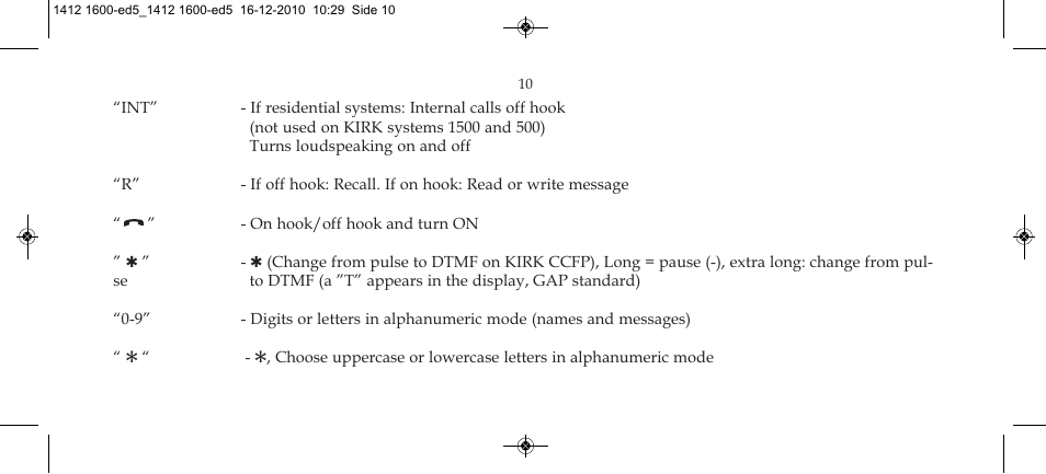 Polycom KIRK 4080 User Manual | Page 10 / 60