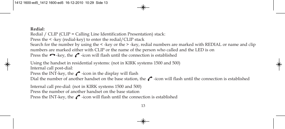 Polycom KIRK 4080 User Manual | Page 13 / 60