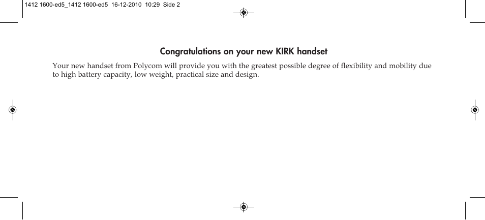 Polycom KIRK 4080 User Manual | Page 2 / 60