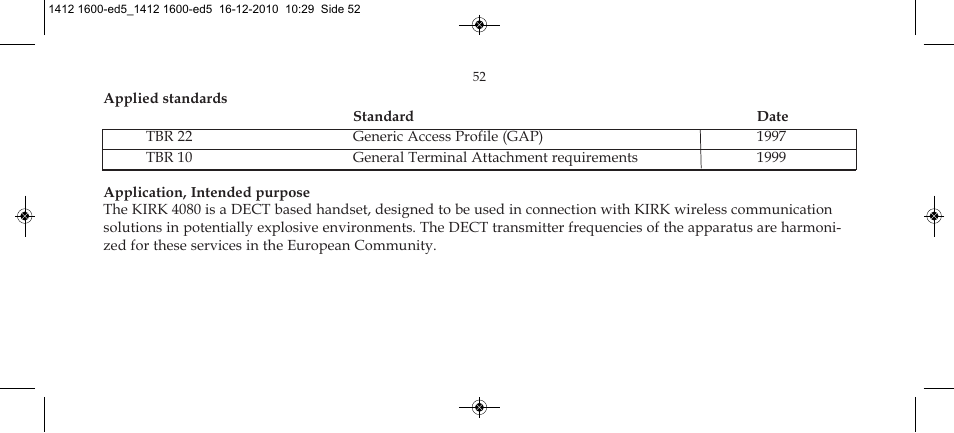 Polycom KIRK 4080 User Manual | Page 52 / 60