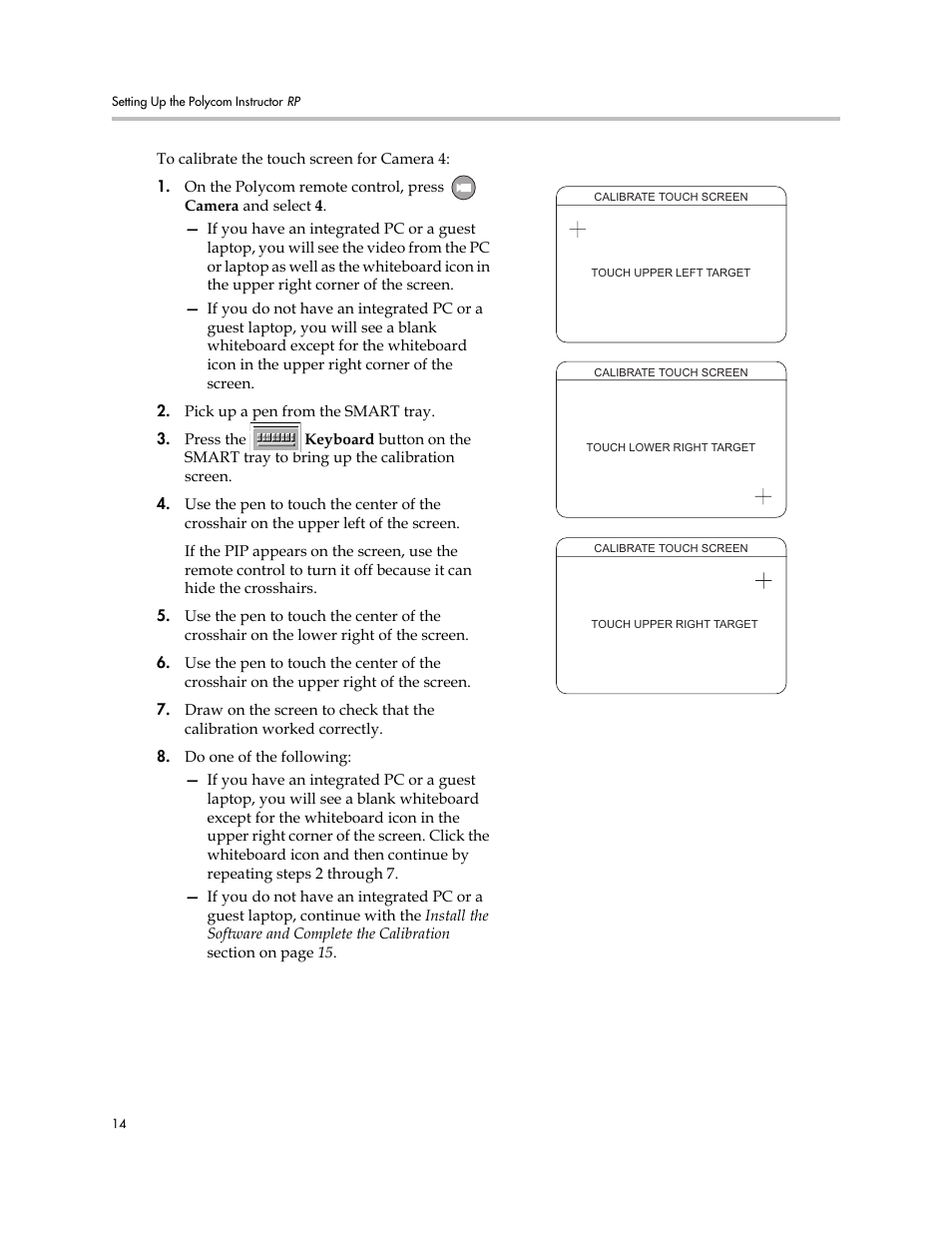 Polycom Instructor RP Version 1.0 User Manual | Page 20 / 24