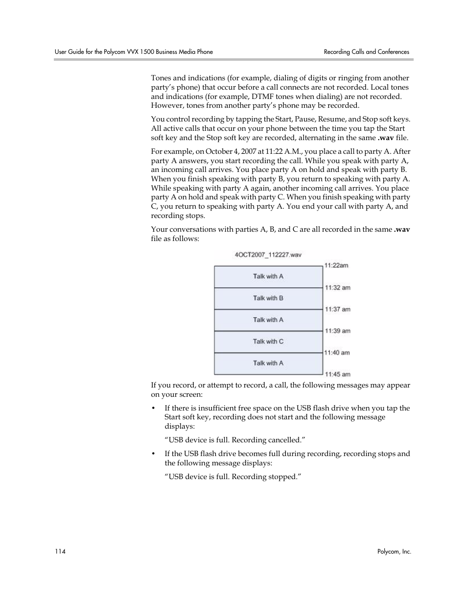 Polycom VVX 1500 Business Media Phone User Manual | Page 120 / 174