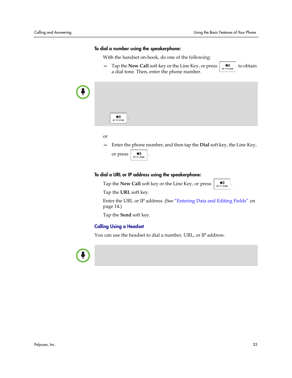 Polycom VVX 1500 Business Media Phone User Manual | Page 39 / 174