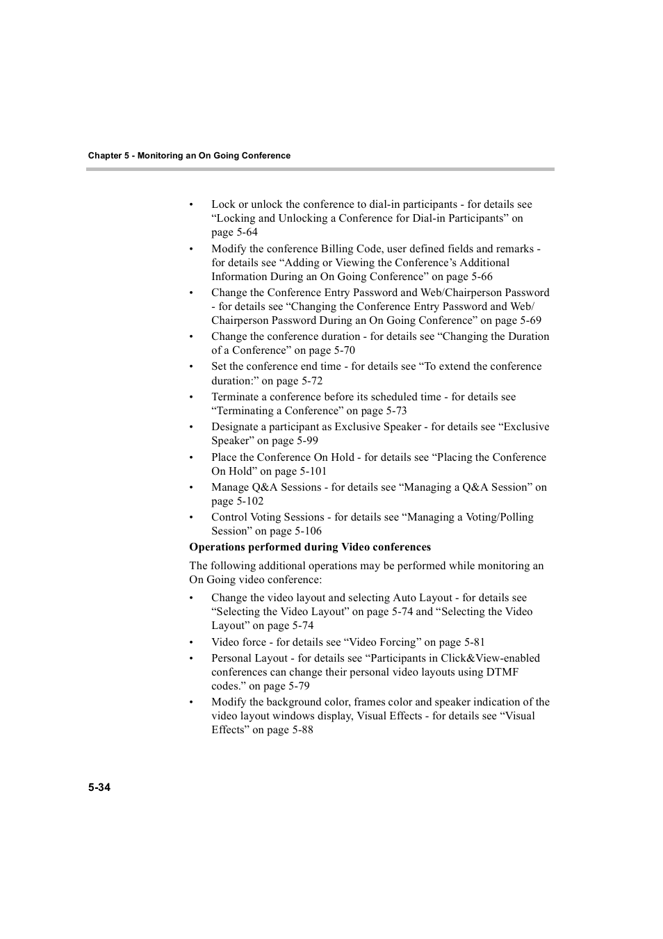 Polycom WEBCOMMANDER 8 User Manual | Page 110 / 434