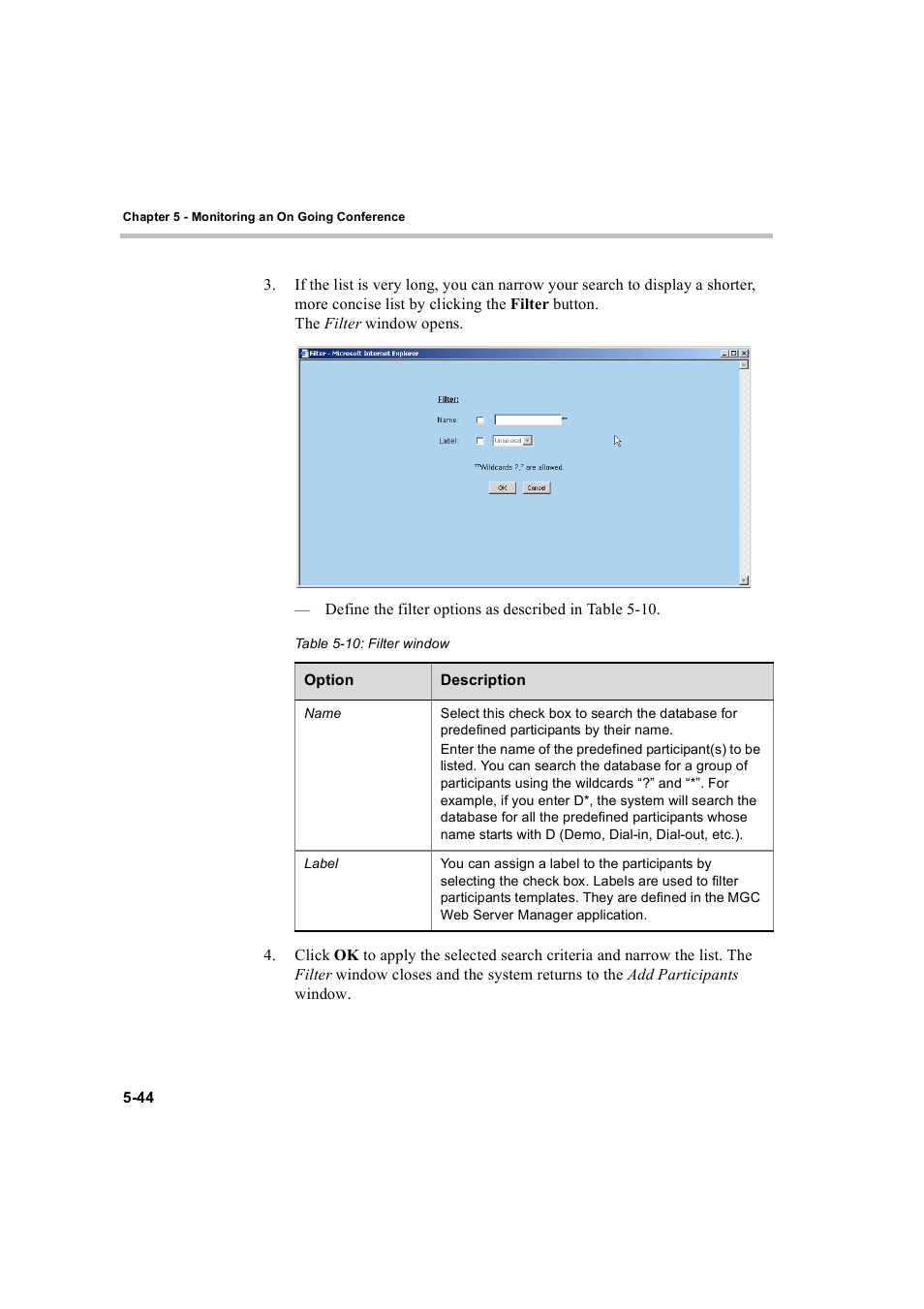 Polycom WEBCOMMANDER 8 User Manual | Page 120 / 434