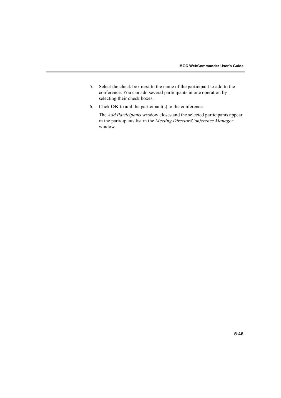 Polycom WEBCOMMANDER 8 User Manual | Page 121 / 434
