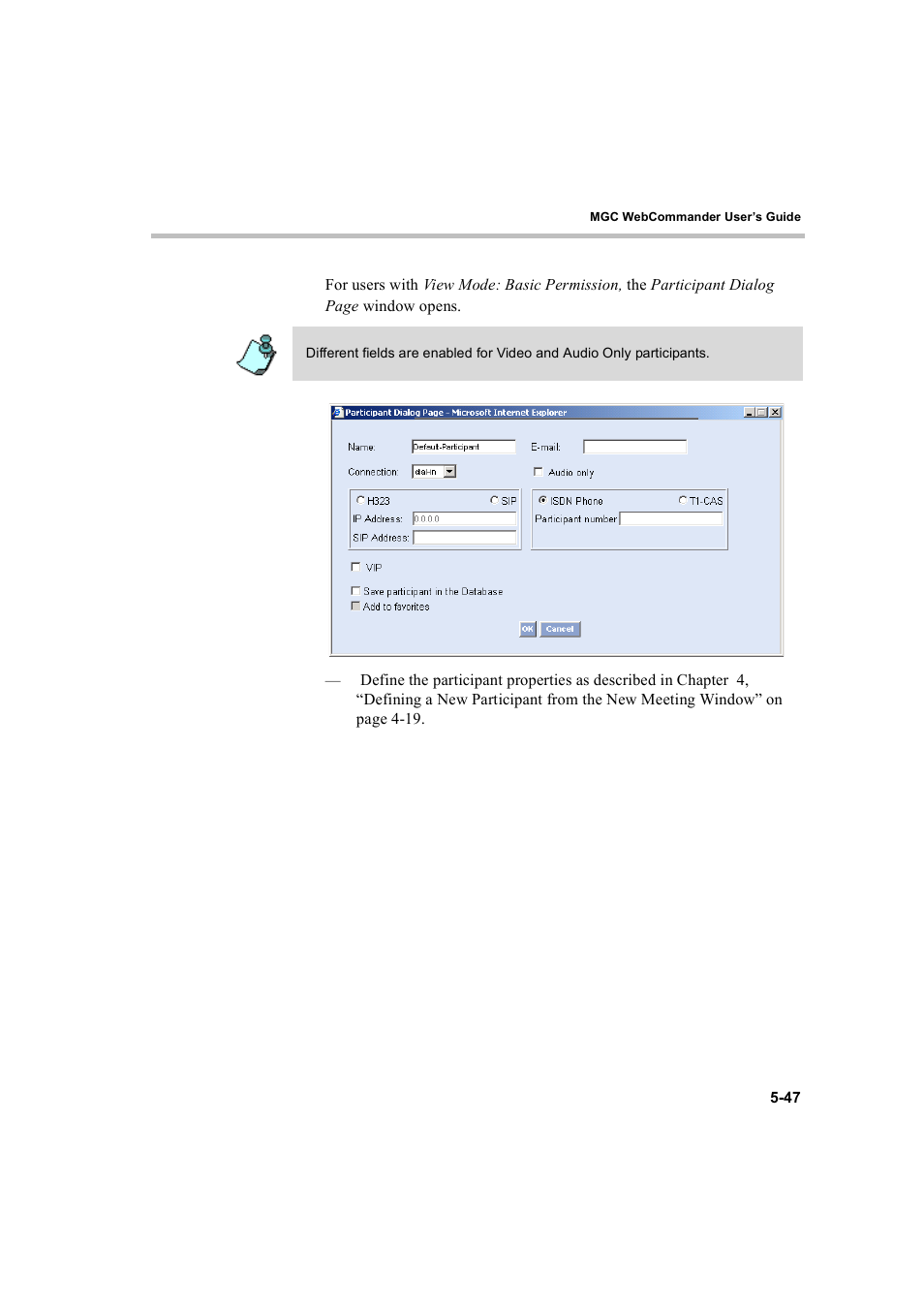 Polycom WEBCOMMANDER 8 User Manual | Page 123 / 434