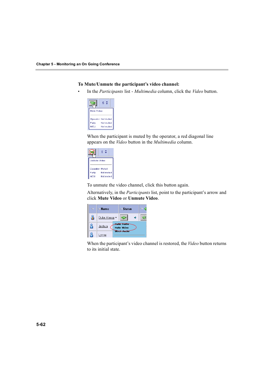 Polycom WEBCOMMANDER 8 User Manual | Page 138 / 434