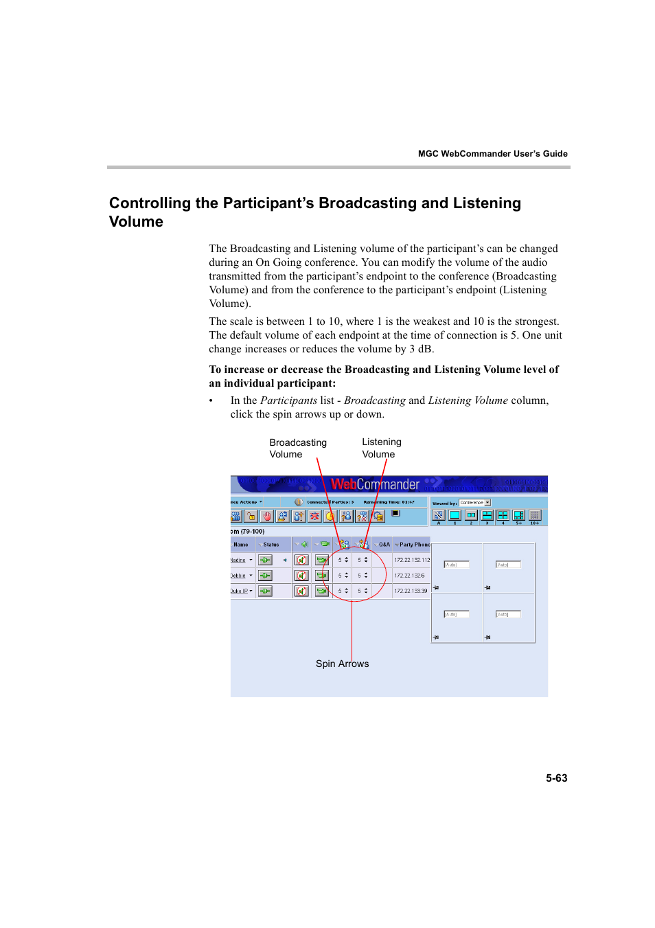 Polycom WEBCOMMANDER 8 User Manual | Page 139 / 434