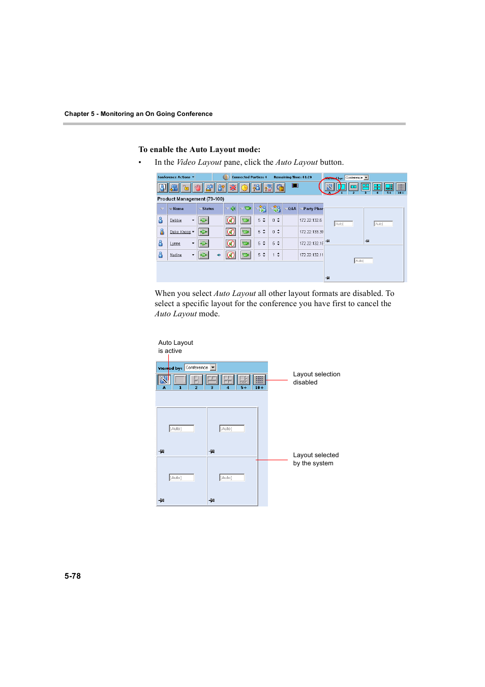 Polycom WEBCOMMANDER 8 User Manual | Page 154 / 434
