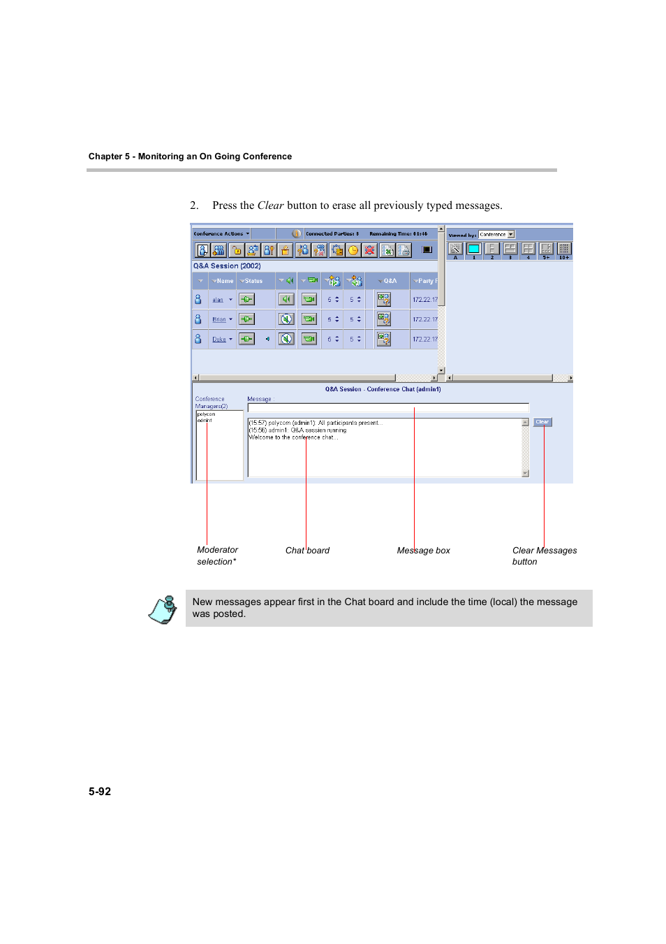 Polycom WEBCOMMANDER 8 User Manual | Page 168 / 434