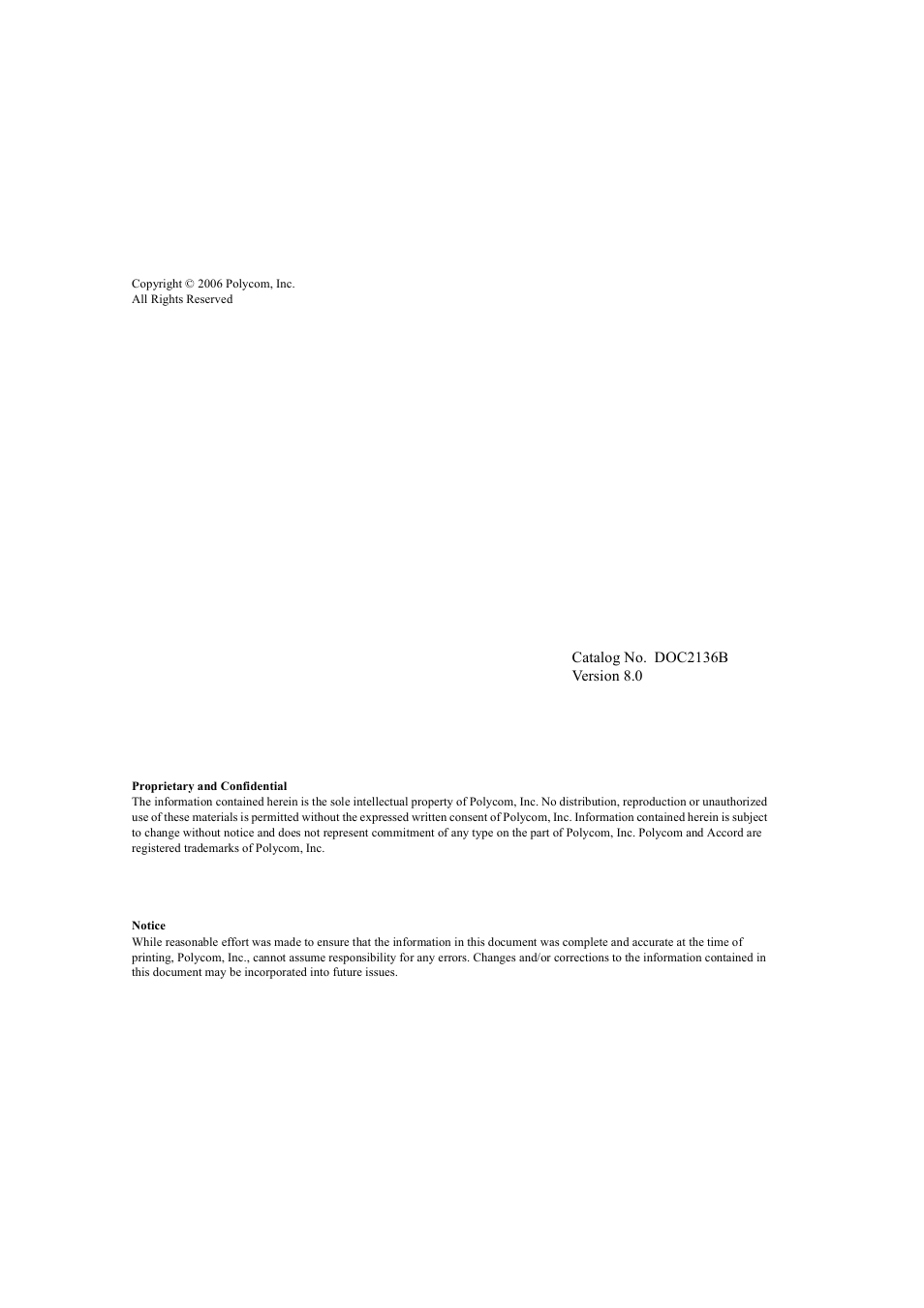 Polycom WEBCOMMANDER 8 User Manual | Page 2 / 434
