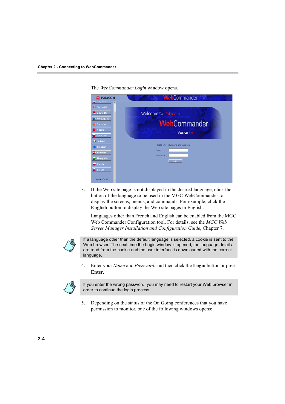 Polycom WEBCOMMANDER 8 User Manual | Page 20 / 434