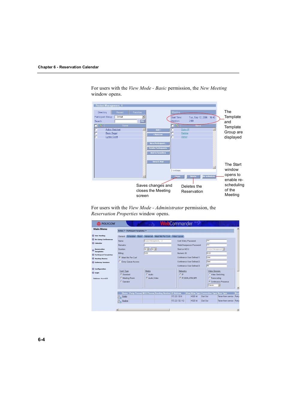 Polycom WEBCOMMANDER 8 User Manual | Page 202 / 434
