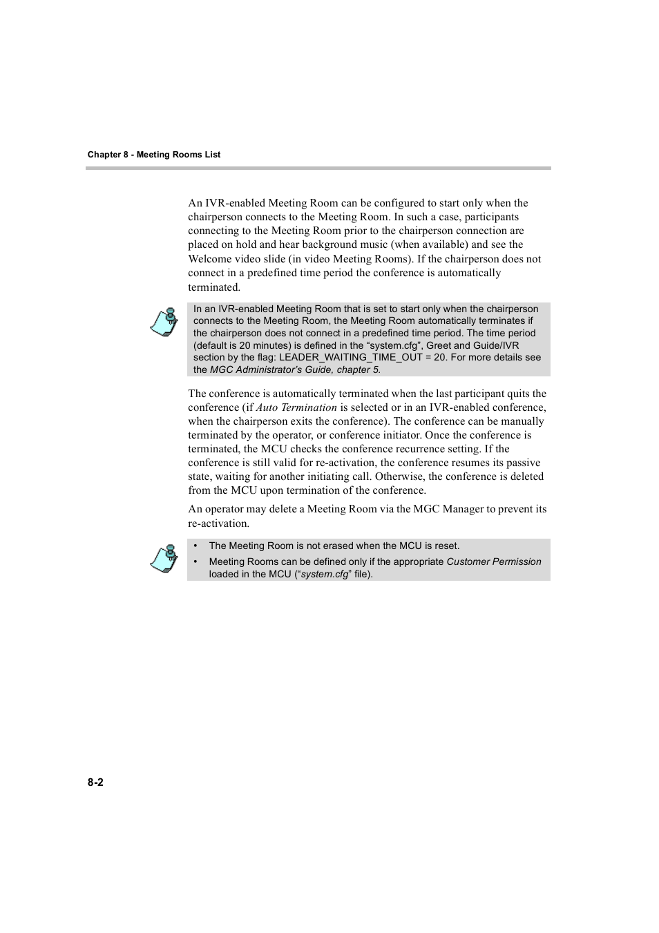Polycom WEBCOMMANDER 8 User Manual | Page 252 / 434