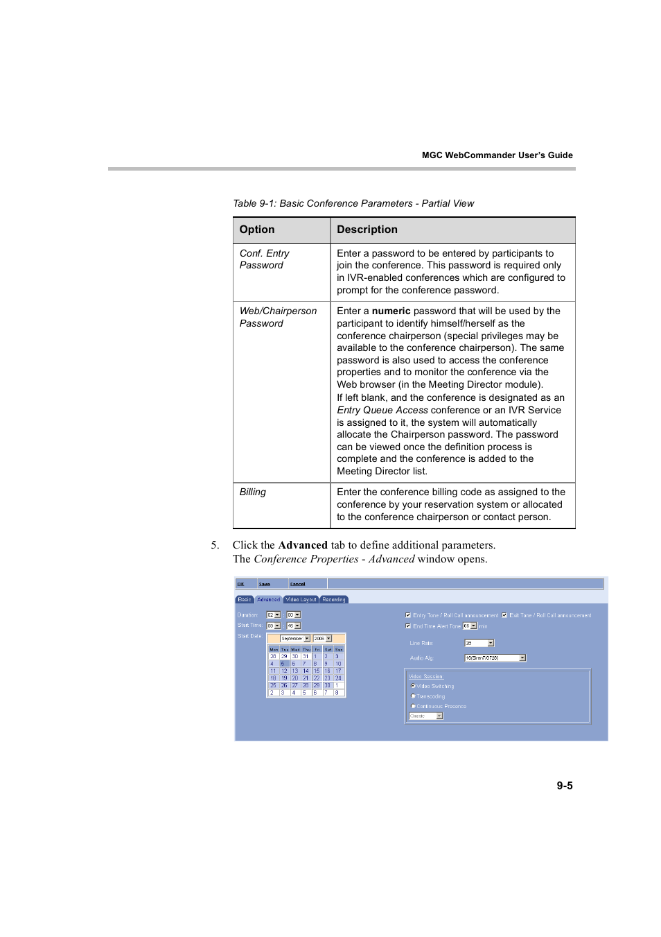 Polycom WEBCOMMANDER 8 User Manual | Page 263 / 434